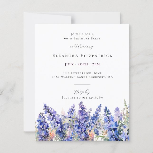 BUDGET 60e anniversaire Juillet Mois de naissance  (Devant)