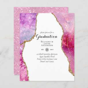 BUDGET Agate GRADUY Invitations Parties scintillan