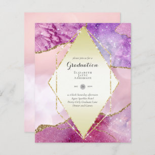 BUDGET Agate GRADUY Invitations Parties scintillan