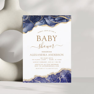 Budget Agate Marine Baby shower bleu or