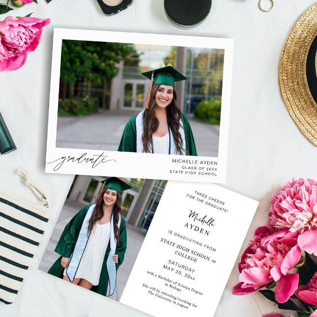 Budget Amusant Mood Diplômé H Instant Deux Photo (Créateur téléchargé)