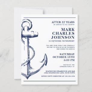 Budget Ancres nautiques Retraite de la Marine