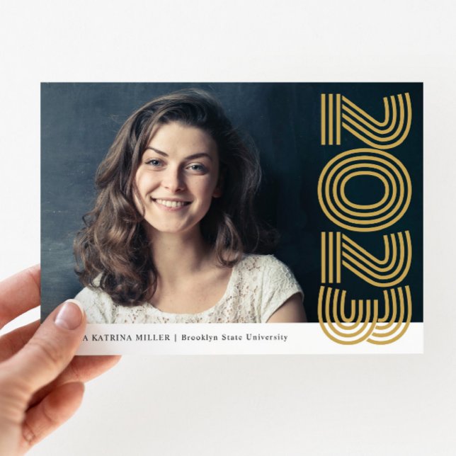 Budget Année d'études secondaires Faire-part d'étu (Créateur téléchargé)