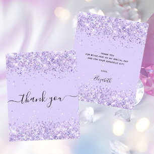 Budget Anniversaire violet parties scintillant pou