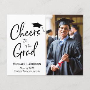 Budget applaudit Grad Photo Faire-part Grad