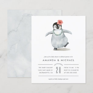 Budget Aquarelle Bébé fille Baby shower de pingoui