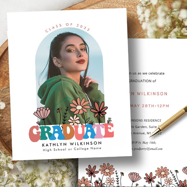 BUDGET Arche de fleurs sauvages rétro pour photo I (Créateur téléchargé)