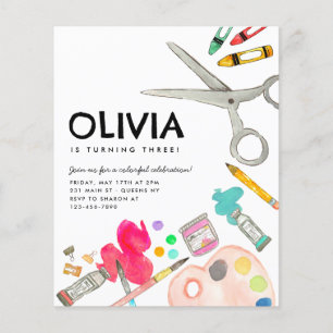 Budget Art Artiste Peinture de fête de peinture An