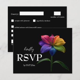 🌈 Budget Avec Menu RSVP Technicolor Love