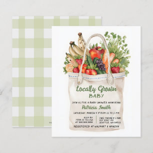 Budget Baby shower des agriculteurs cultivés local