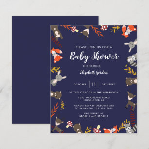 Budget Baby shower des bois Forêt mite Neutre