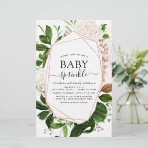 Budget Baby Sprinkle Douche verdure géométrique