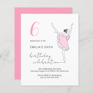 Budget Ballerina Plutôt Rose N'Importe Quel Annive