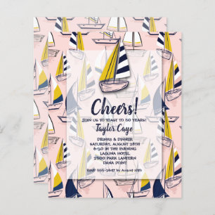 Budget Bateaux à voile Nautiques Invitations d'ann