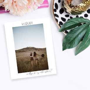 Budget Be My Matron of Honor Photo Proposition Scr