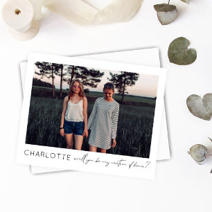 Budget Be My Matron of Honor Photo Proposition Scr