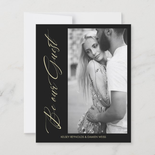 Budget Be Our Guest Script Photo Wedding Wimshical (Devant)