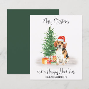 Budget Beagle Chien Santa Festif Joyeux Noël
