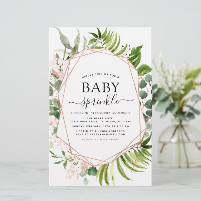 Budget Bébé Sprinkle Douche Eucalyptus verdure (Debout devant)