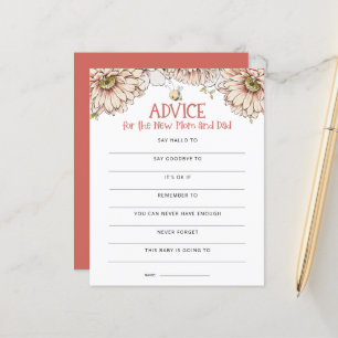 Budget Bee Advice Maman pour Papa Baby shower jeu