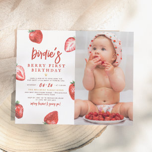 Budget Berry First Girl Photo 1er Anniversaire