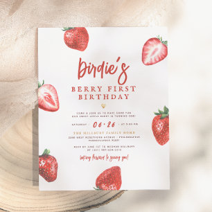 Budget Berry First Strawberry Girl 1er anniversair