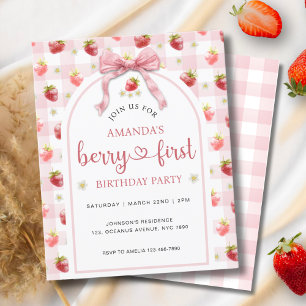 Budget Berry fraise 1er anniversaire