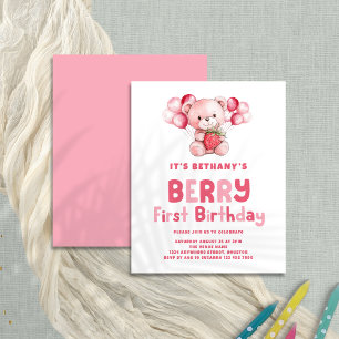 Budget Berry Premier anniversaire Fraise 1er parti