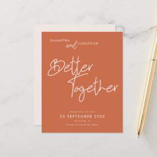 Budget Better Together Terracotta Enregistrer La D