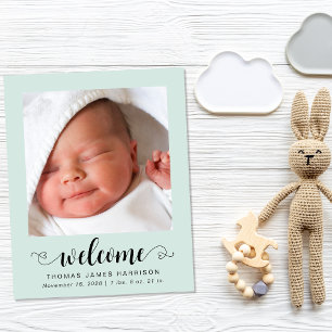 Budget Bienvenue Photos Faire-part de naissance