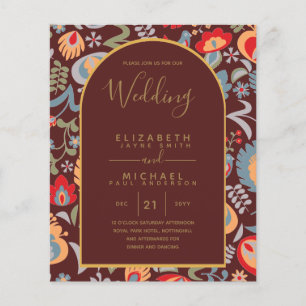 BUDGET Bilingue Espagnol Anglais Boda Mariage