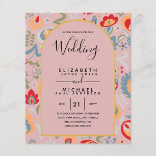 BUDGET Bilingue Espagnol Anglais Mariage