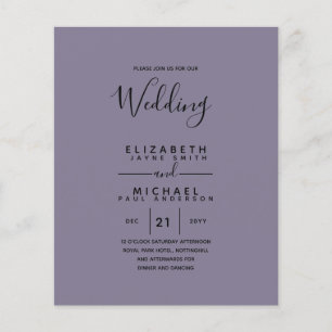 Budget Bilingue Espagnol BODA Anglais Mariage