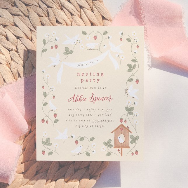 Budget Birds & Berries Nesting Party Baby Shower (Créateur téléchargé)