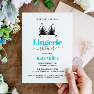 BUDGET Black Aqua Ooh La La Lingerie Mariage SHOWE