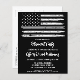 Budget Black Grey Agent correctionnel Retraite