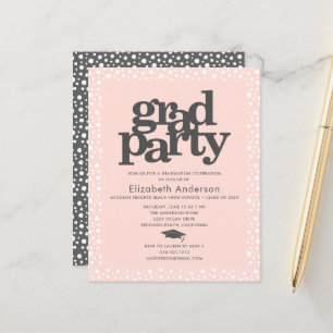 Budget bleu rose gris casquette audacieux invitati