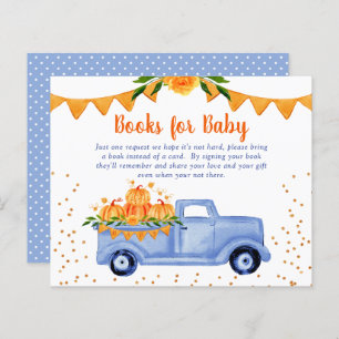 Budget Blue Citrouille Truck Books for Baby Card