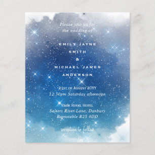 Budget Blue Starry Nights Twinkétoiles Mariage
