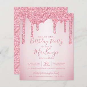BUDGET Blush rose Parties scintillant Drivers Chaq