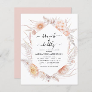 Budget Boho Brunch et Fête des mariées Bubbly