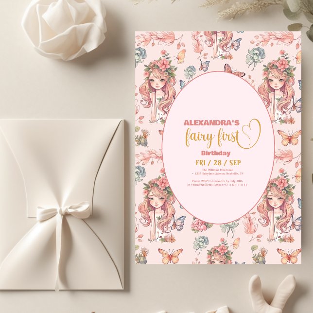 Budget Boho Fairy Première fille 1er anniversaire (Créateur téléchargé)