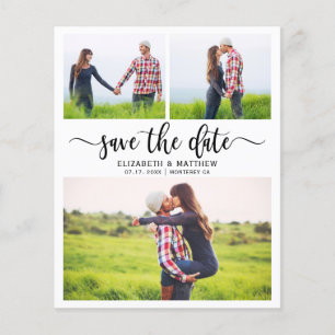 Budget Boho Script Photo Collage Enregistrer La Da