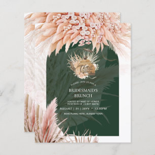 BUDGET Boho TEA PARTY Pampas Grass Fête des mariée