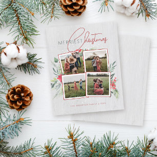 Budget Bois 4 Photo Collage Noël le plus joli