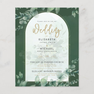 Budget Botanique Eucalyptus Mariage INVITE