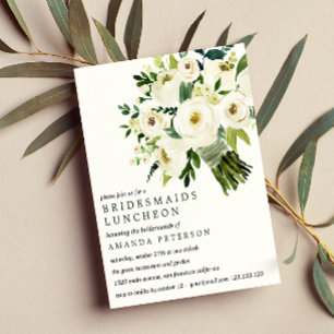 BUDGET Bouquet blanc Bridesservantes Mariage du dé