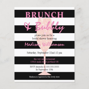 Budget Brunch & Bubbly Rose Pailleté Baby Shower 