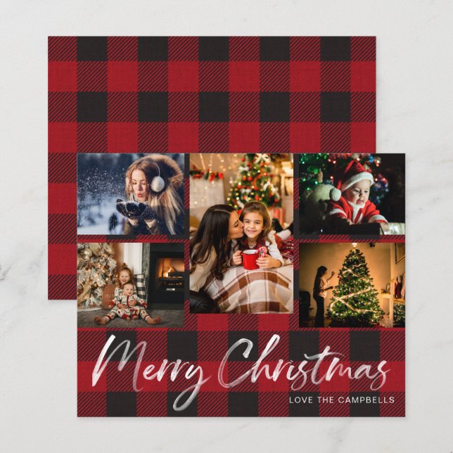 Budget Buffalo Check Plaid 5 Photo (Devant / Derrière)