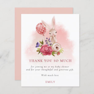 Budget Bunny Florals Baby shower rose Merci